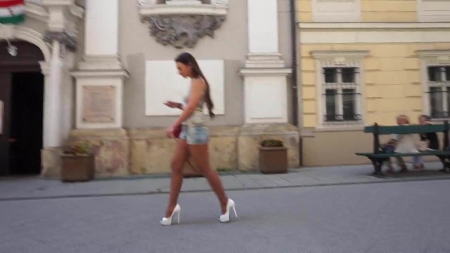 Julie Skyhigh In Public Voyeur Public High Heels Public Flash Big Tits